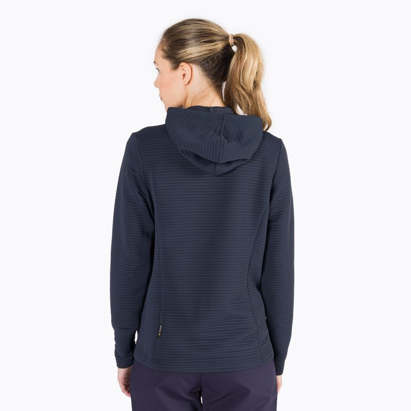 Jack Wolfskin moteriškas vilnonis megztinis Modesto tamsiai mėlynas 1706253_1010 3