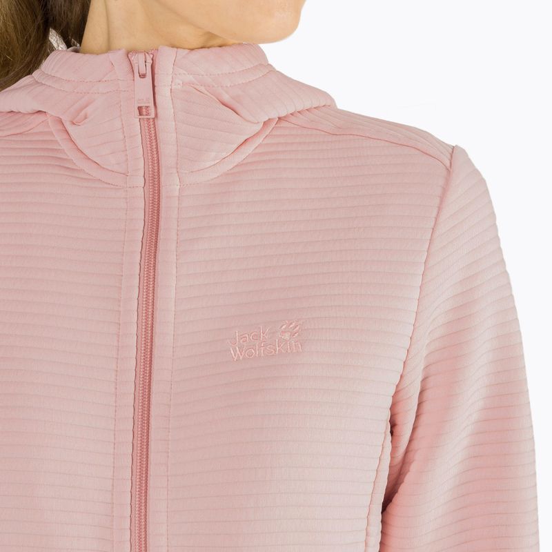 Jack Wolfskin moteriškas vilnonis megztinis Modesto rožinės spalvos 1706253_2157 4
