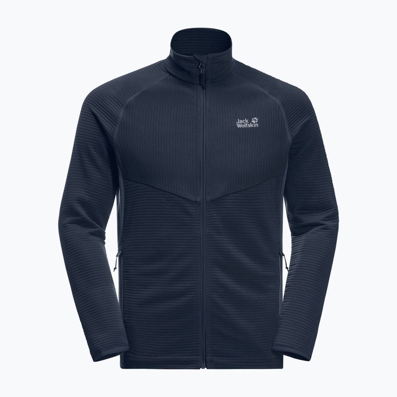 Jack Wolfskin vyriški Active Tongari vilnoniai džemperiai tamsiai mėlyna 1709472_1383 5