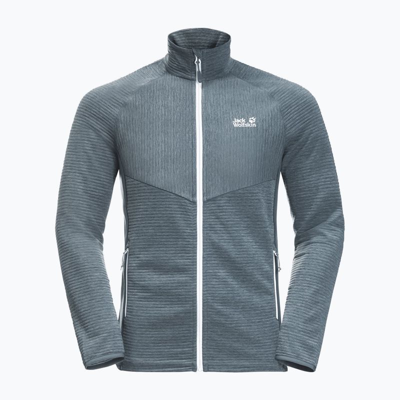 Jack Wolfskin vyriškas Active Tongari pilkas vilnonis džemperis 1709472_6098 5