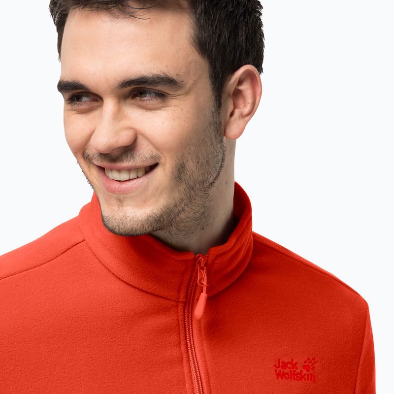 Jack Wolfskin vyriški vilnoniai džemperiai Gecko orange 1709521_3017 3