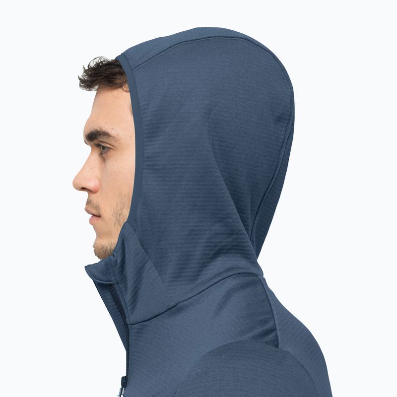 Jack Wolfskin vyriški Hydro Grid vilnoniai džemperiai tamsiai mėlyni 1710001_1383 4