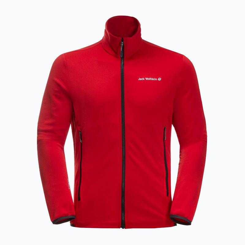 Jack Wolfskin vyriškas vilnonis džemperis Dna red 1710271_2206 4
