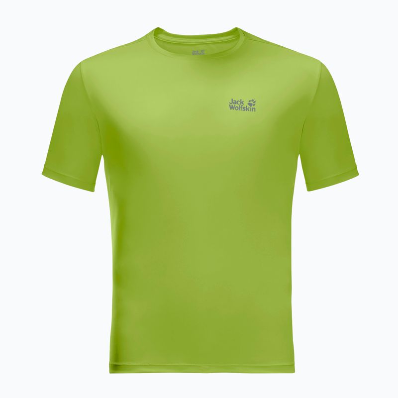 Jack Wolfskin vyriški trekingo marškinėliai Tech green 1807071_4073 3