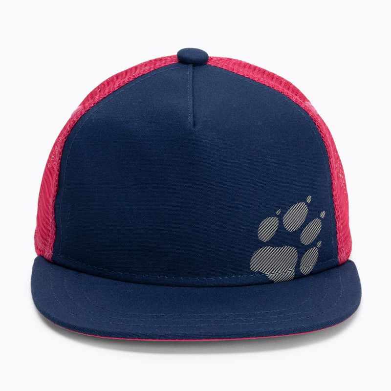 Jack Wolfskin Rib Paw vaikiška beisbolo kepuraitė tamsiai mėlyna ir rožinė 1907641_1225 4