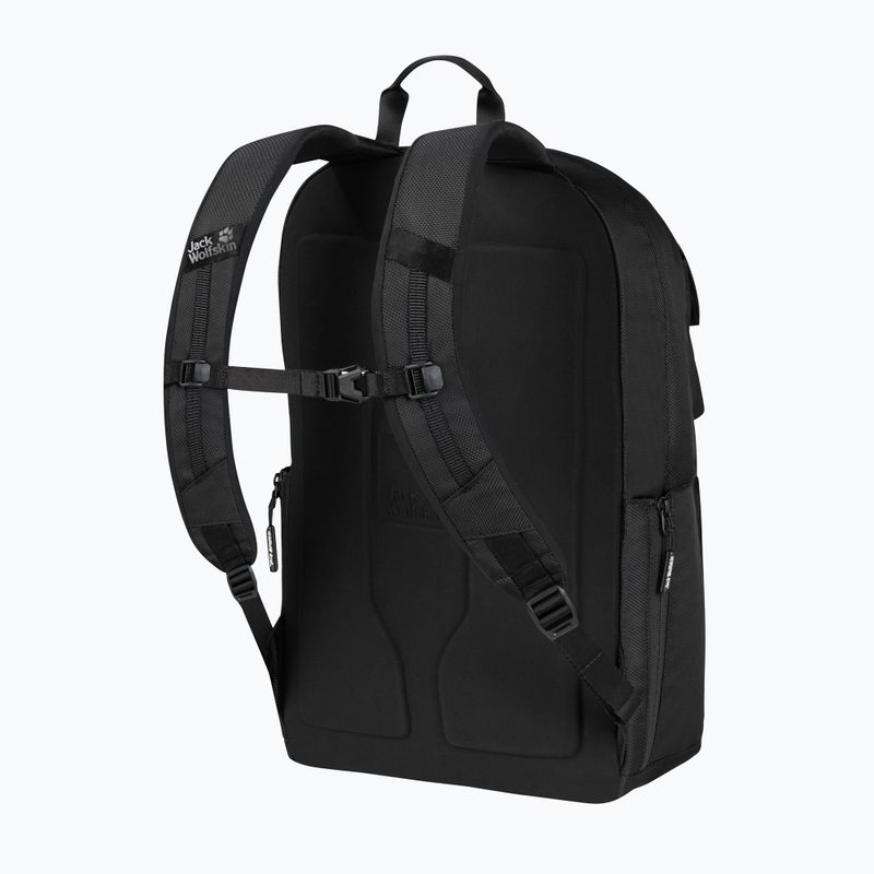Miesto kuprinė Jack Wolfskin London Backpack 22 l ultra black 2