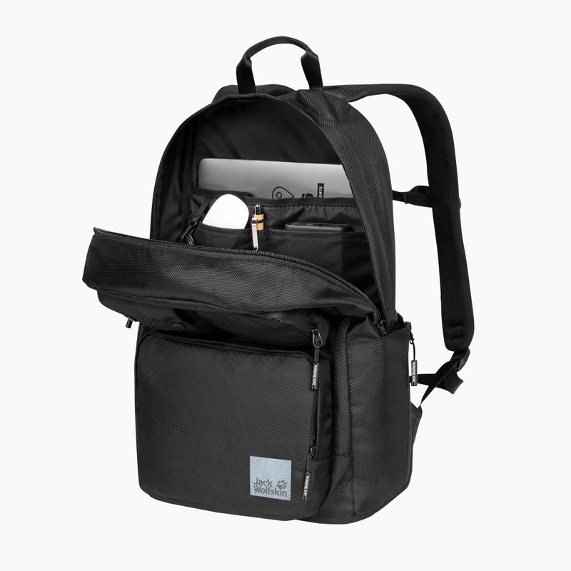 Miesto kuprinė Jack Wolfskin London Backpack 22 l ultra black 4