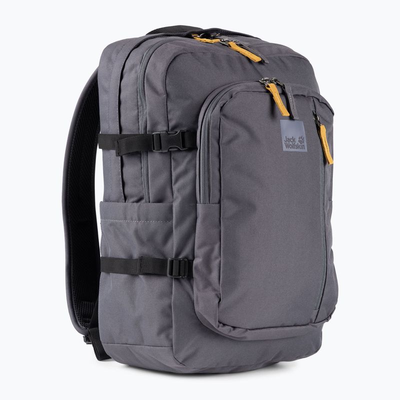 Jack Wolfskin Berkeley De Luxe turistinė kuprinė pilka 2530002_6168_OS 2