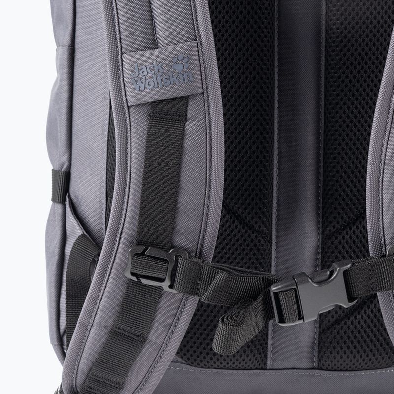 Jack Wolfskin Berkeley De Luxe turistinė kuprinė pilka 2530002_6168_OS 6
