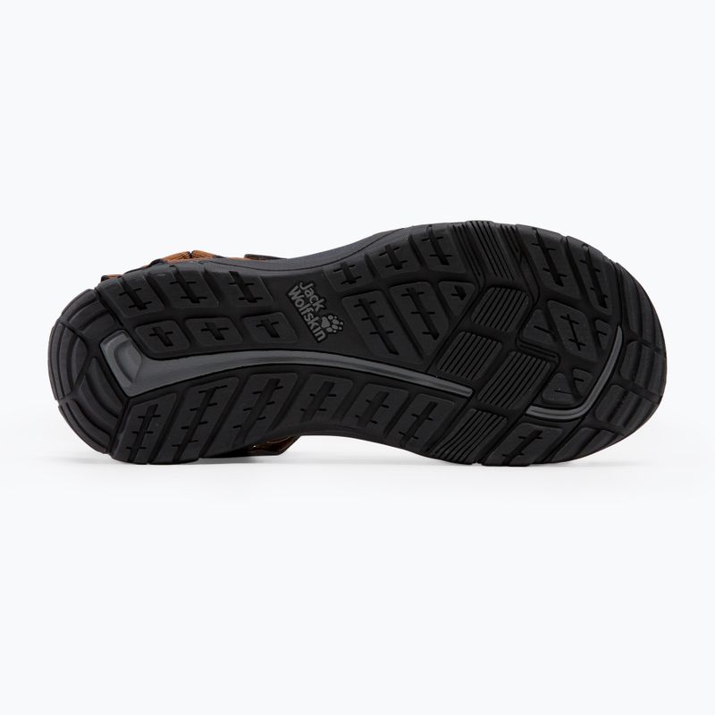 Jack Wolfskin Lakewood Ride vyriški sportiniai sandalai rudos spalvos 4019021_5311 5