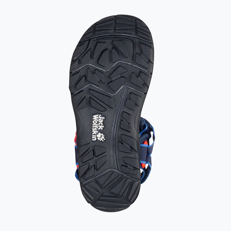 Jack Wolfskin Seven Seas 3 vaikiški trekingo sandalai tamsiai mėlyni 4040061 12