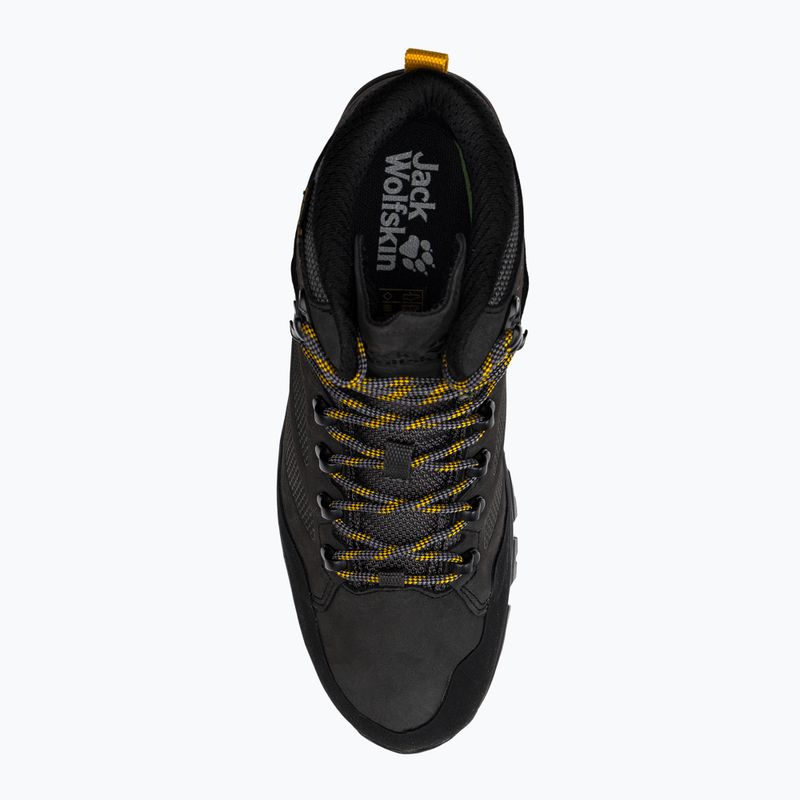 Jack Wolfskin vyriški trekingo batai Rebellion Texapore Mid black 4051171 6