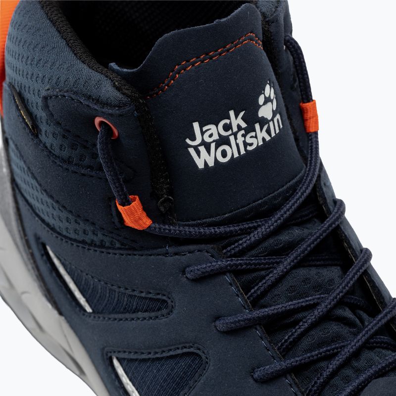 Jack Wolfskin vyriški trekingo batai Woodland 2 Texapore Mid navy blue 4051261_1178 7
