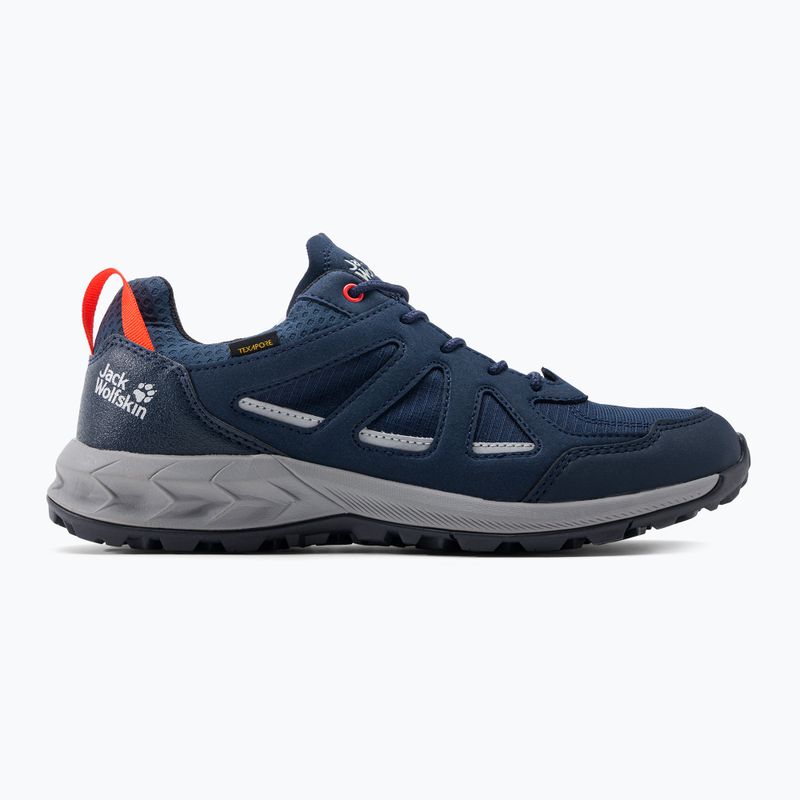 Jack Wolfskin vyriški trekingo batai Woodland 2 Texapore navy blue 4051271_1178 2