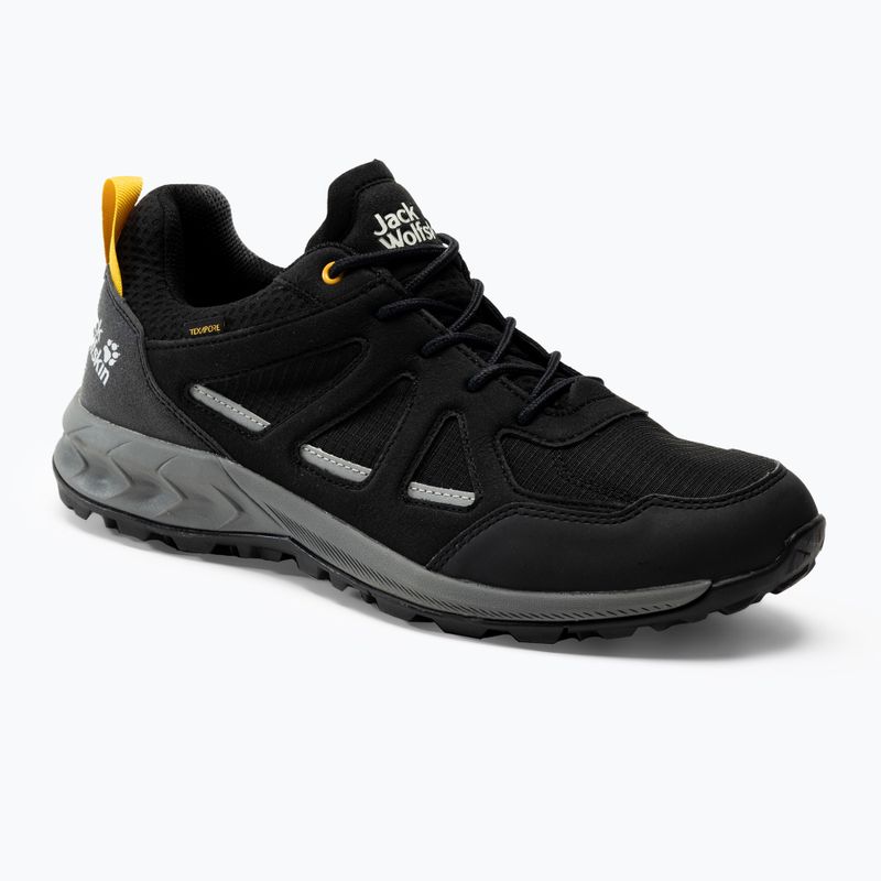 Jack Wolfskin Woodland 2 Texapore vyriški trekingo batai juodi 4051271_6055