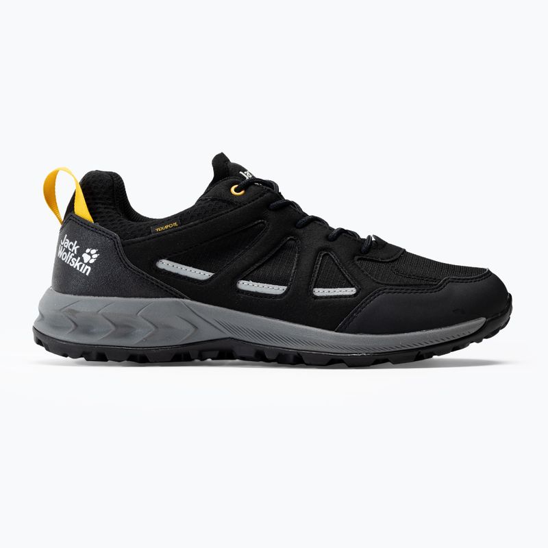 Jack Wolfskin Woodland 2 Texapore vyriški trekingo batai juodi 4051271_6055 2