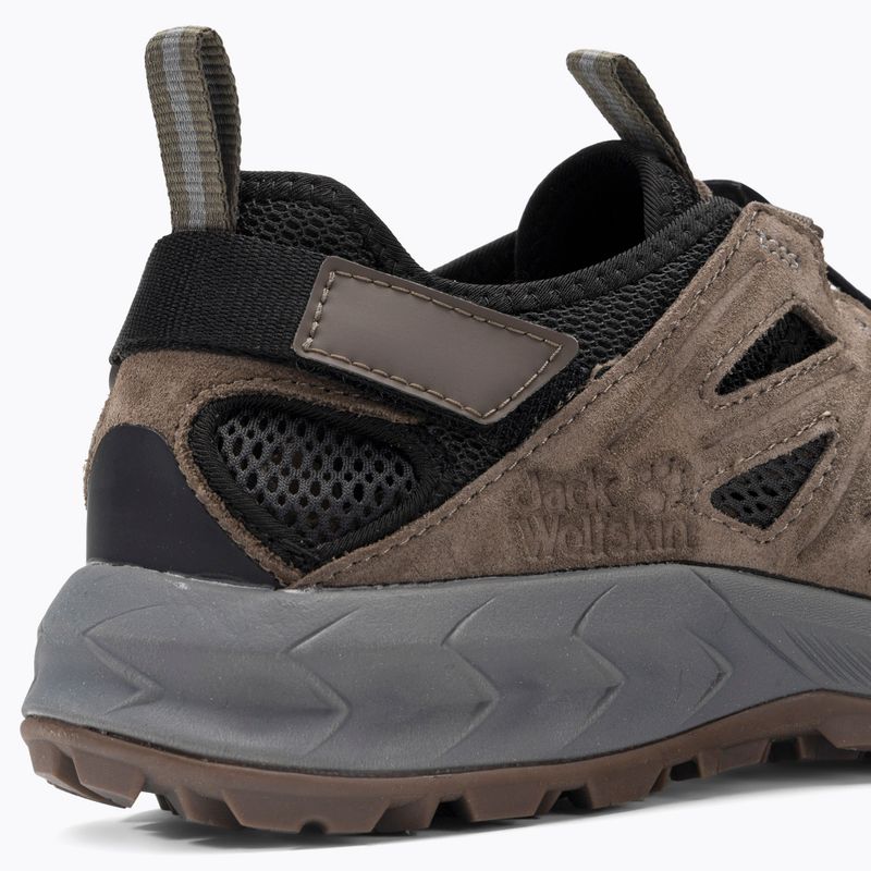 Jack Wolfskin vyriški trekingo batai Woodland 2 Hybrid Low brown 4051301 8