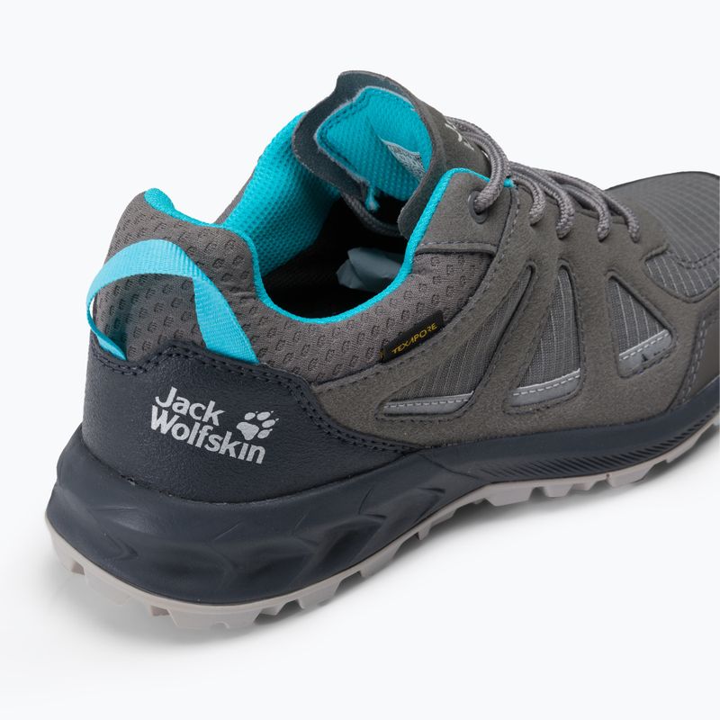Jack Wolfskin moteriški trekingo batai Woodland 2 Texapore pilki 4051341_6338 7