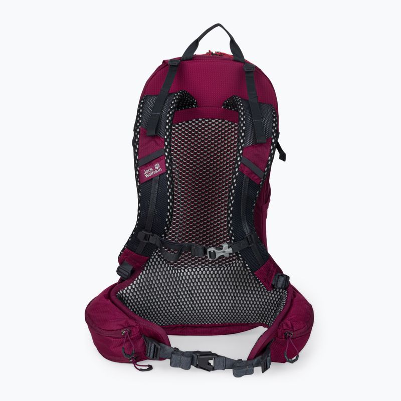 Jack Wolfskin Crosstrail ST 22 l turistinė kuprinė bordinė 2009562_2222 3