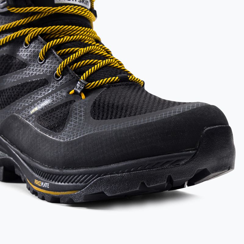 Jack Wolfskin vyriški Force Striker Texapore Mid trekingo batai black/burly yellow xt 4038823 7