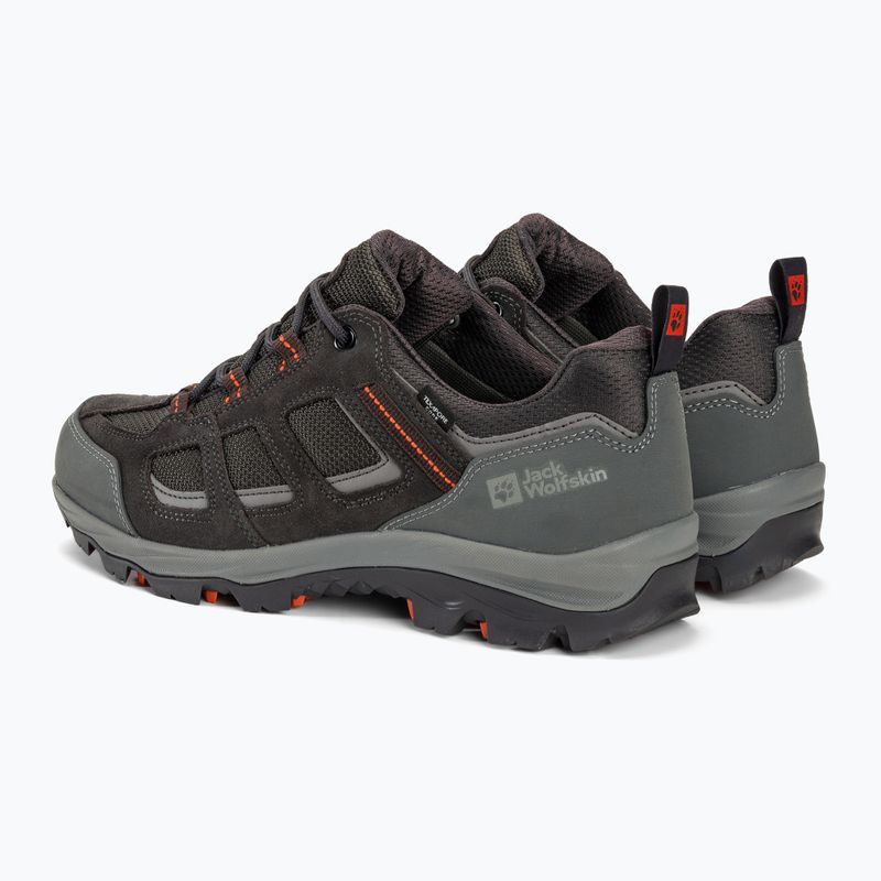 Vyriški žygio batai Jack Wolfskin Vojo 3 Texapore Low grey/orange 3