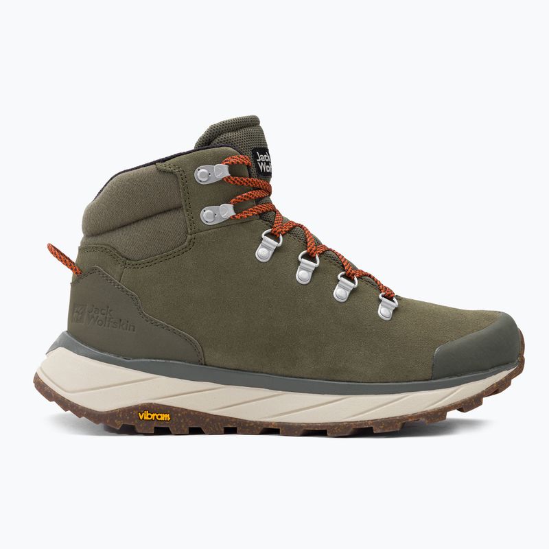 Jack Wolfskin vyriški Terraventure Urban Mid trekingo batai žali 4053561 2