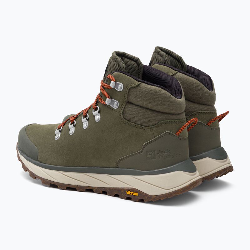 Jack Wolfskin vyriški Terraventure Urban Mid trekingo batai žali 4053561 3