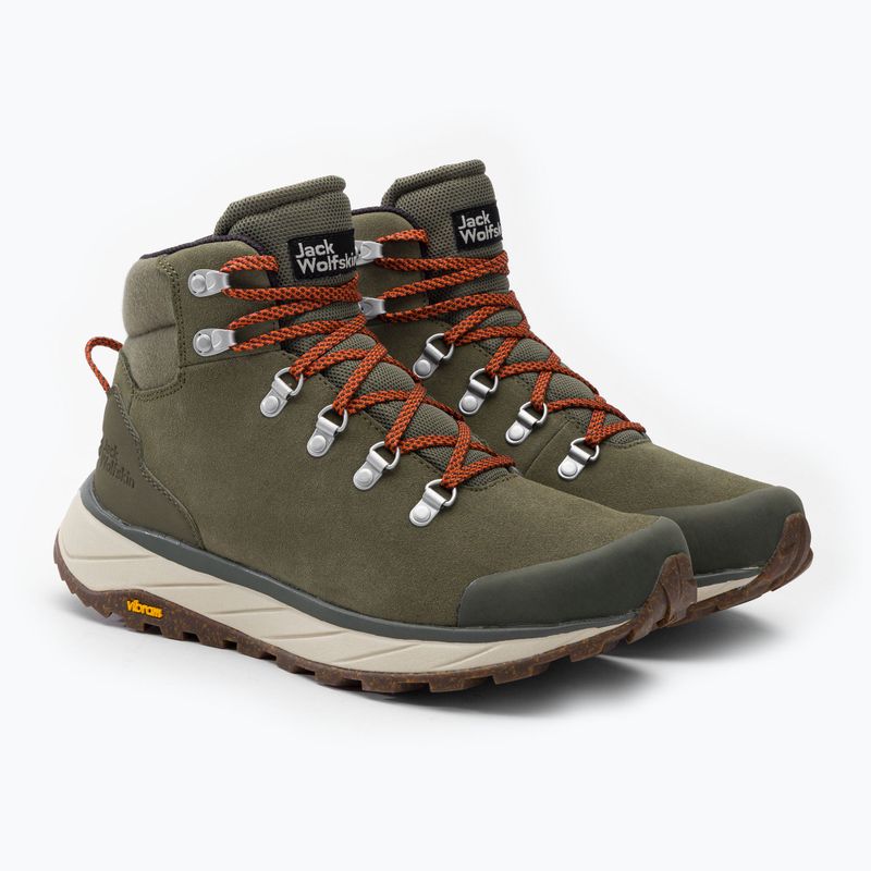 Jack Wolfskin vyriški Terraventure Urban Mid trekingo batai žali 4053561 4