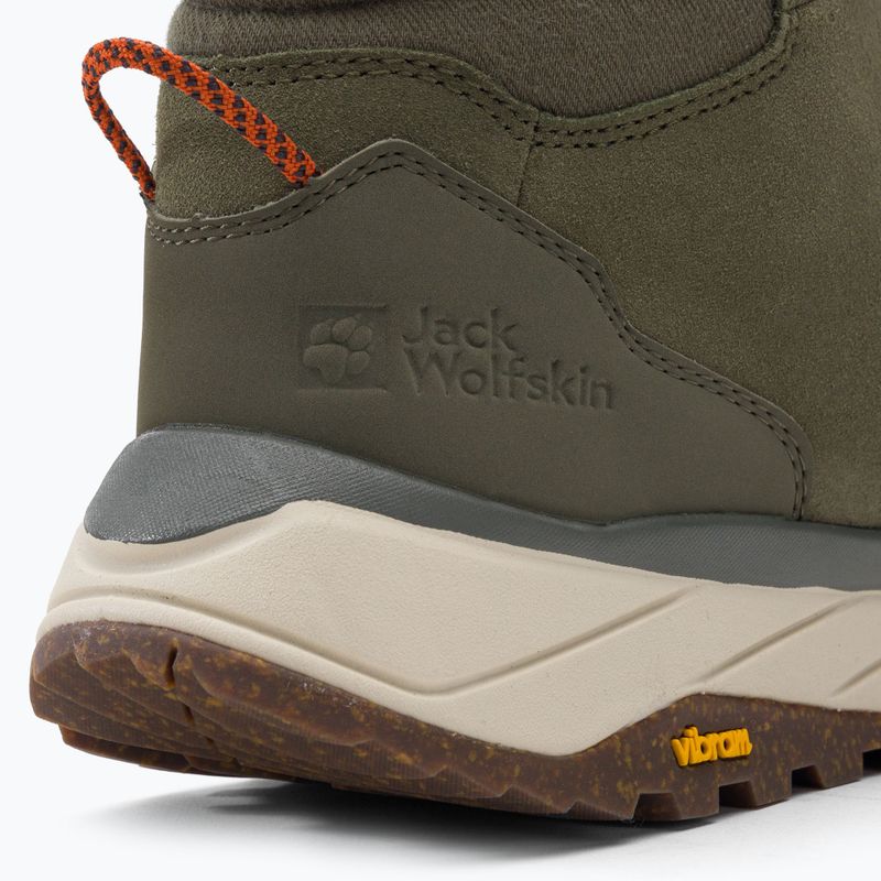 Jack Wolfskin vyriški Terraventure Urban Mid trekingo batai žali 4053561 8