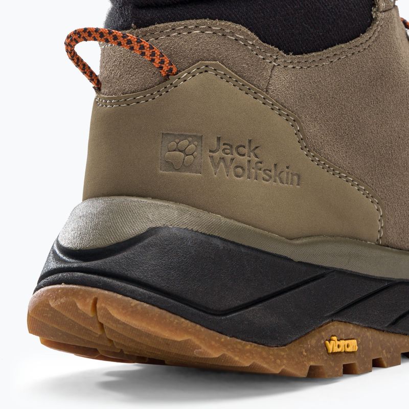 Jack Wolfskin vyriški Terraventure Urban Mid rudos spalvos trekingo batai 4053561 8