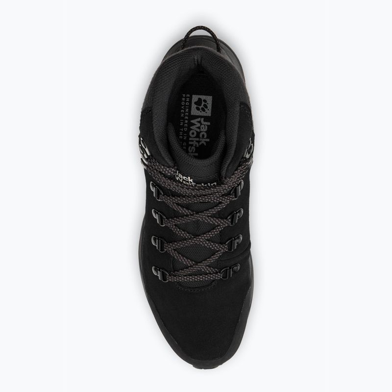 Jack Wolfskin moteriški trekingo batai Terraventure Urban Mid black 4053561 6