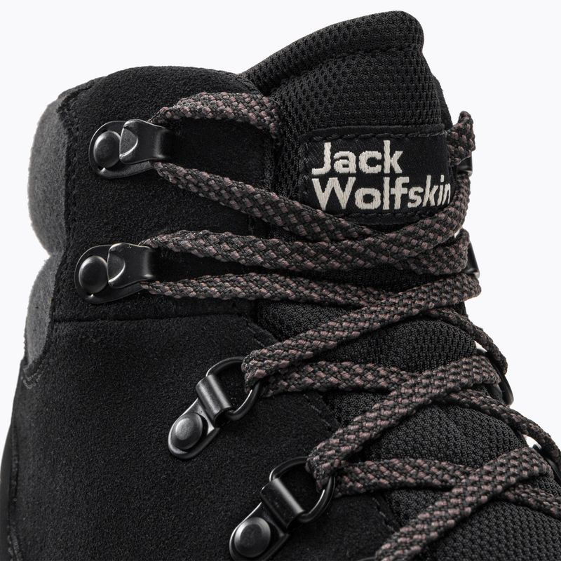 Jack Wolfskin moteriški trekingo batai Terraventure Urban Mid black 4053561 9