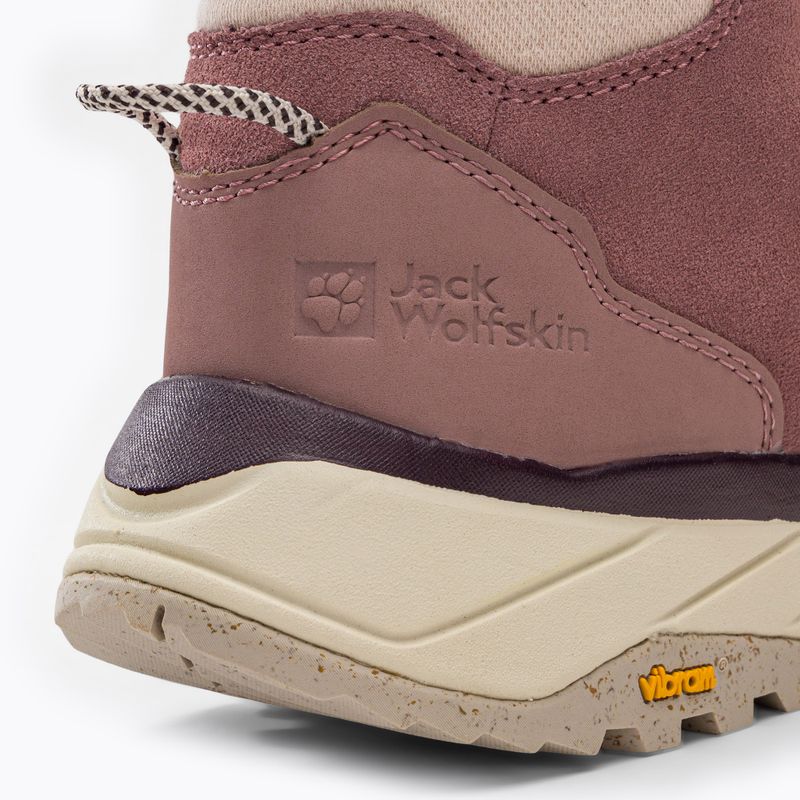 Jack Wolfskin moteriški trekingo batai Terraventure Urban Mid rudos spalvos 4053571 8