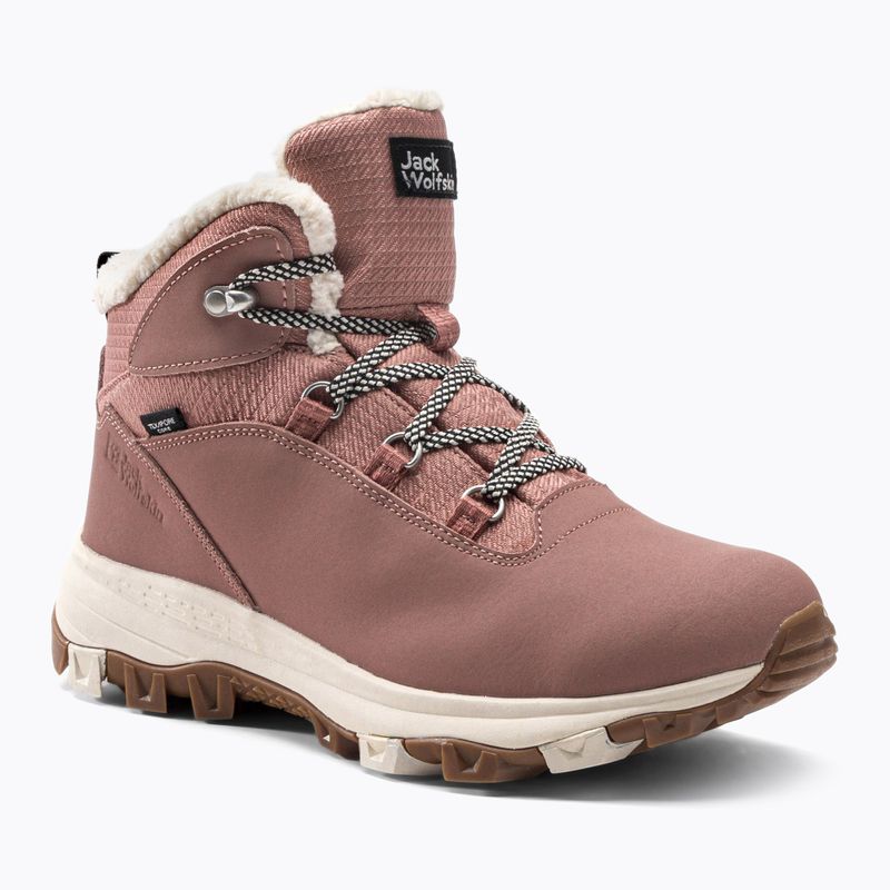 Jack Wolfskin moteriški trekingo batai Everquest Texapore Mid rožinės spalvos 4053581