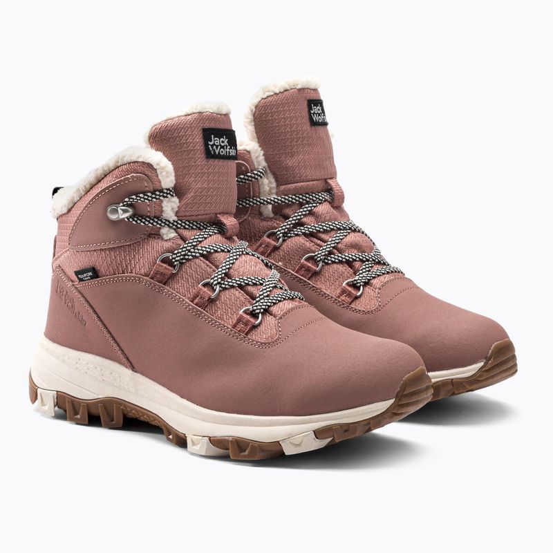 Jack Wolfskin moteriški trekingo batai Everquest Texapore Mid rožinės spalvos 4053581 5