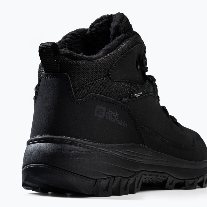 Jack Wolfskin vyriški Everquest Texapore Mid trekingo batai juodi 4053611 8
