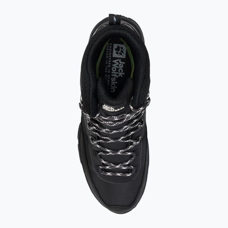 Jack Wolfskin vyriški trekingo batai Rebellion Guide Texapore Mid black 4053791 6