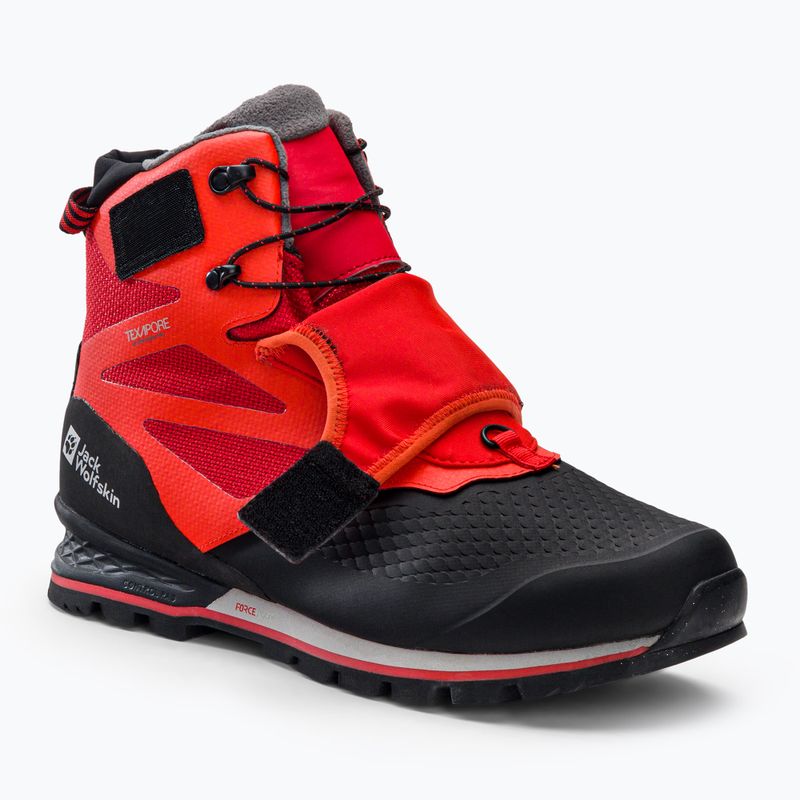 Jack Wolfskin vyriški trekingo batai 1995 Series Texapore Mid red/black 4053991