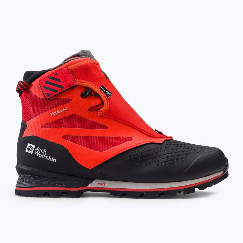 Jack Wolfskin vyriški trekingo batai 1995 Series Texapore Mid red/black 4053991 2