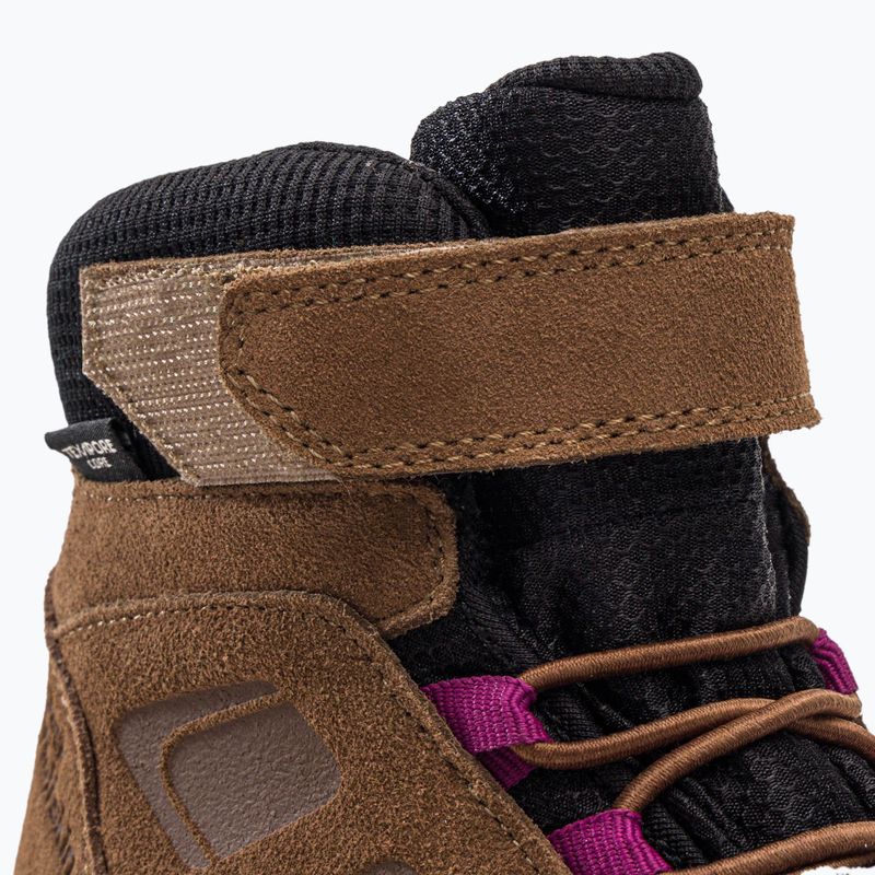 Jack Wolfskin vaikiški trekingo batai Vojo Lt Texapore Mid rudos spalvos 4054021 9