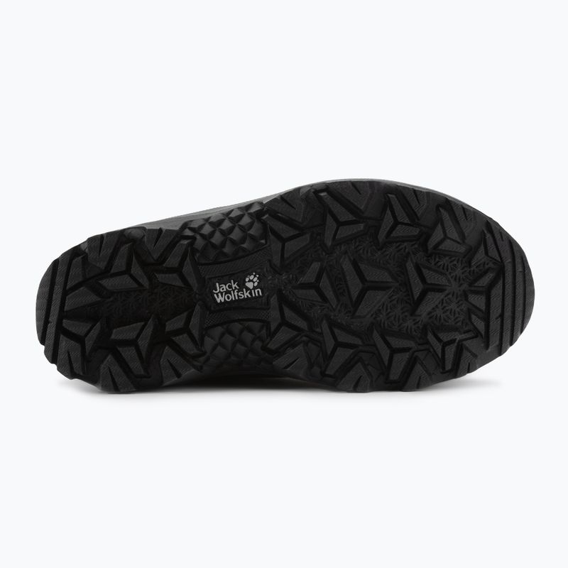 Jack Wolfskin Vojo Lt Texapore Mid vaikiški trekingo batai juodi 4054021 5