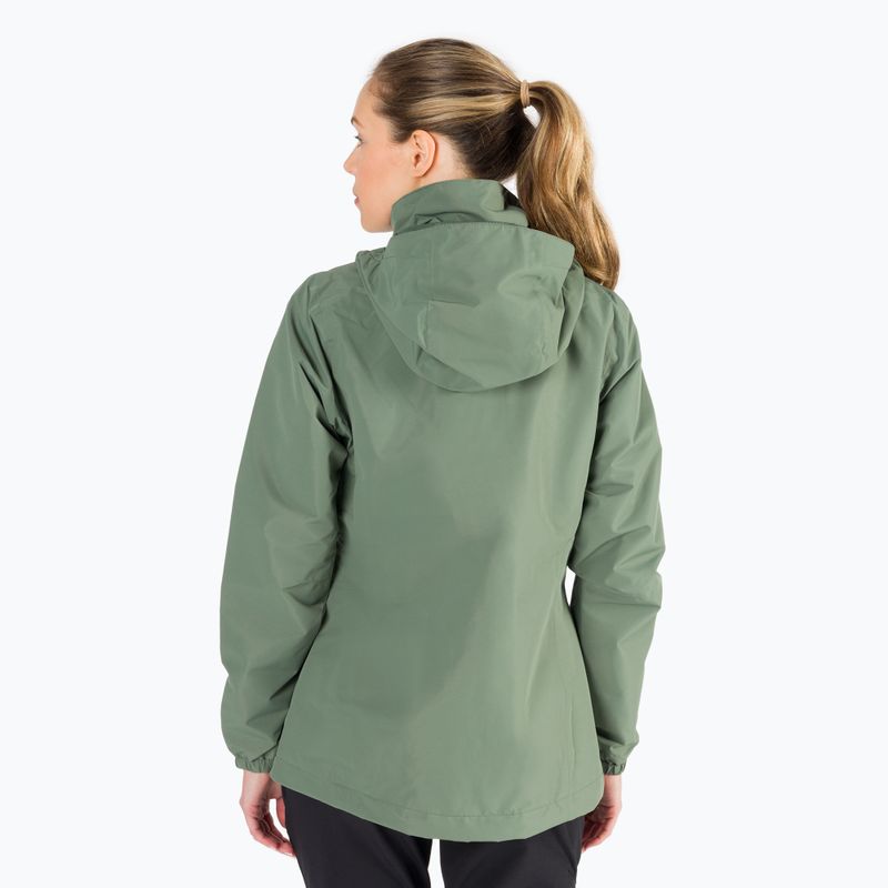 Jack Wolfskin moteriška striukė nuo lietaus Stormy Point 2L žalia 1111202_4311 4