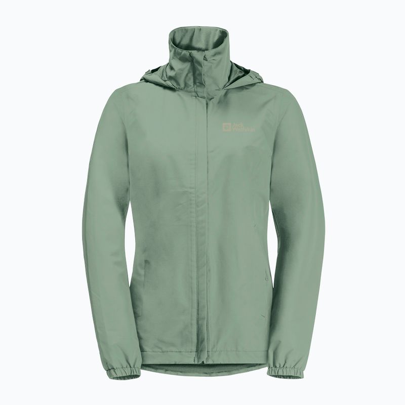 Jack Wolfskin moteriška striukė nuo lietaus Stormy Point 2L žalia 1111202_4311 8