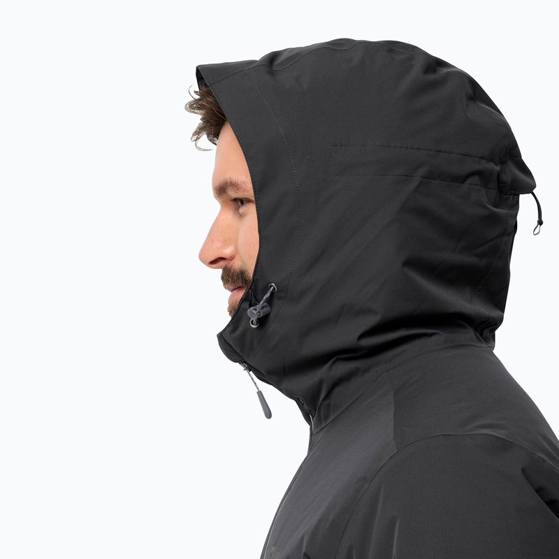 Jack Wolfskin vyriška striukė nuo lietaus Wisper Ins black 4