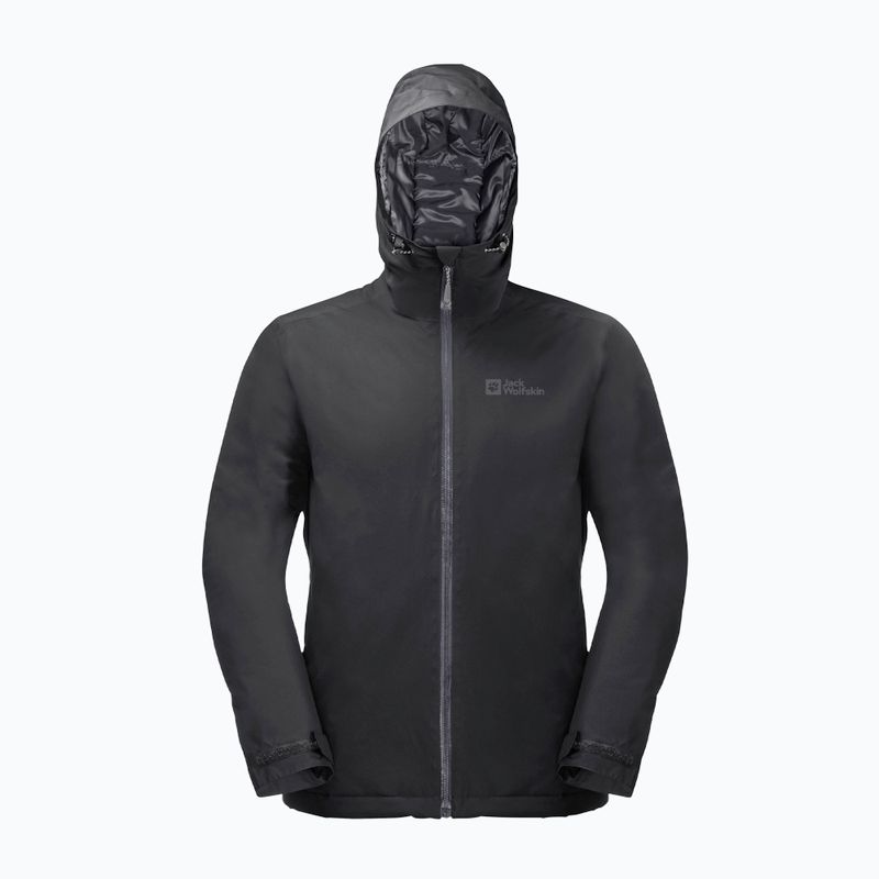 Jack Wolfskin vyriška striukė nuo lietaus Wisper Ins black 8