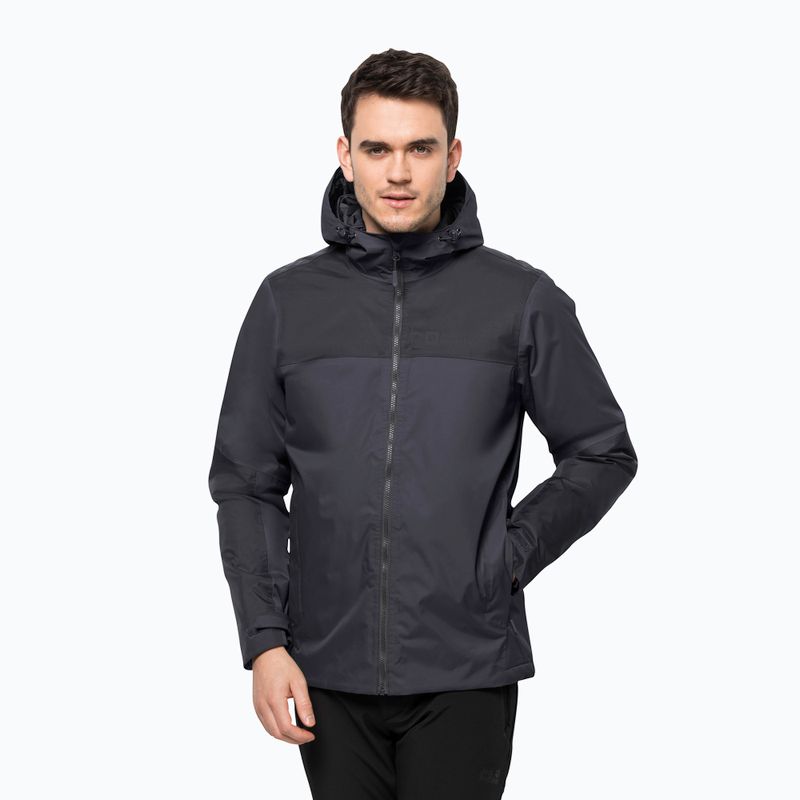 Jack Wolfskin vyriška žieminė striukė Jasper Ins pilka 1114321_6230