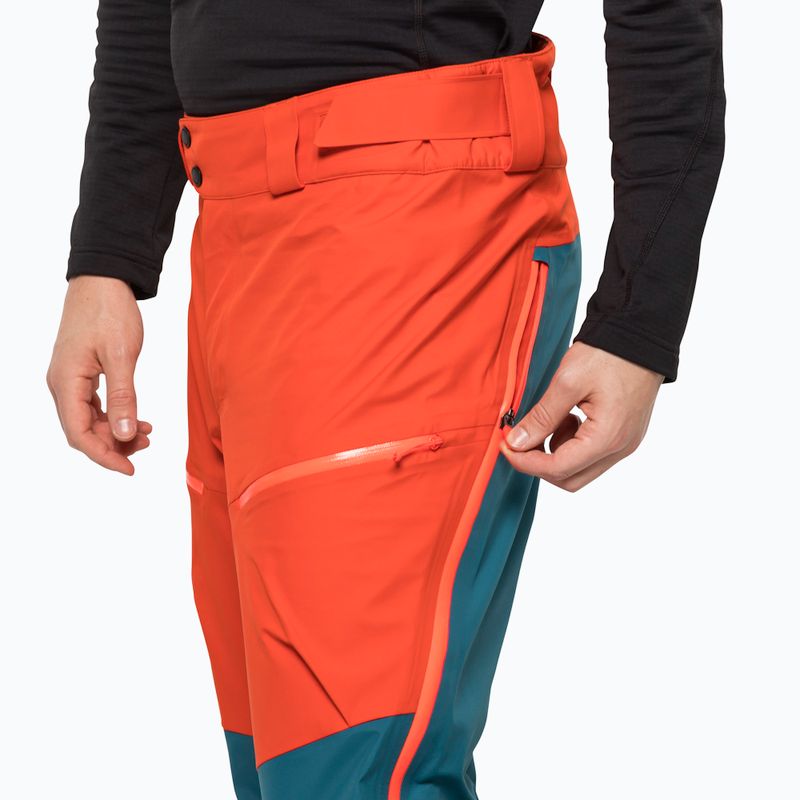 Jack Wolfskin vyriškos slidinėjimo kelnės Alpspitze 3L oranžinės 1115191 3