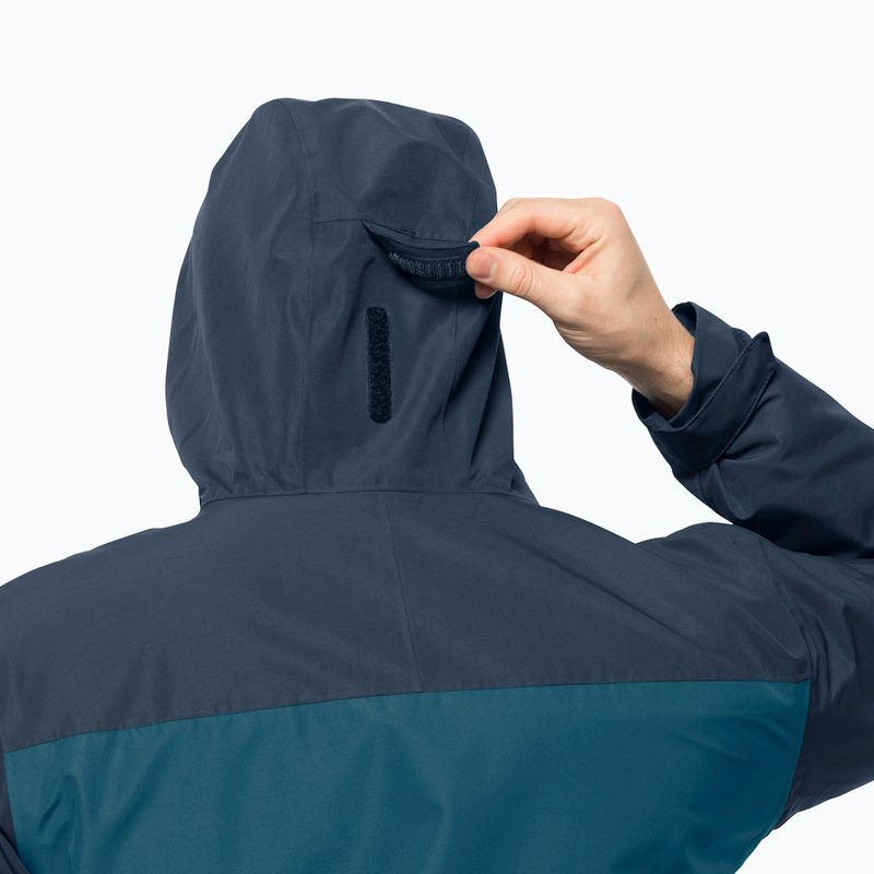 Jack Wolfskin vyriška striukė 3 viename Taubenberg blue 1115311_4133_006 6