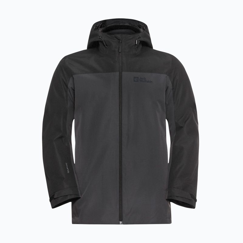 Vyriška striukė 3in1 Jack Wolfskin Taubenberg 3In1 phantom 5