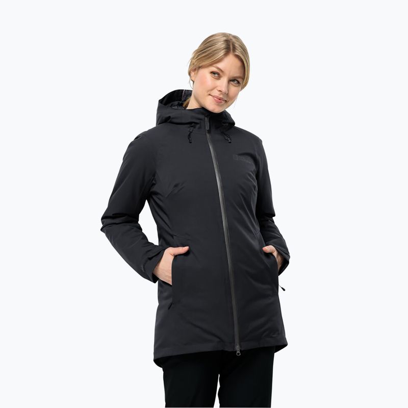 Moteriška žieminė striukė Jack Wolfskin Stirnberg Ins black